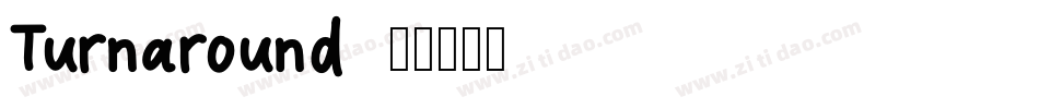 Turnaround字体转换