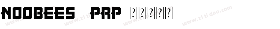 Noobees-0pRP字体转换