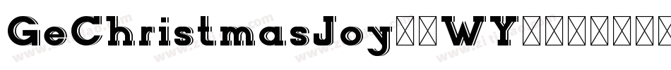 GeChristmasJoy-0WY9字体转换