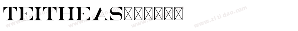 Teitheas字体转换