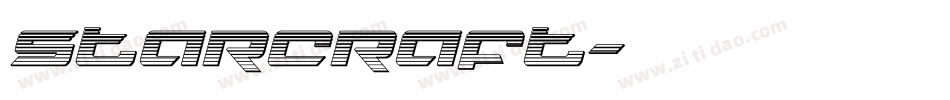 Starcraft字体转换