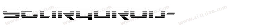 Stargorod字体转换