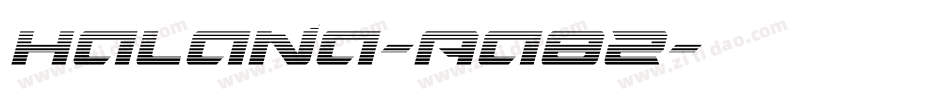 Halana-Aa82字体转换