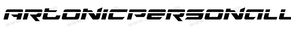 Artonicpersonaluseonly-dV7l字体转换