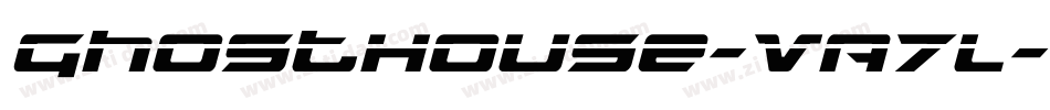 GhostHouse-VA7l字体转换