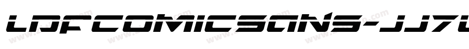 Ldfcomicsans-jj7l字体转换