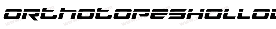 OrthotopesHollow-KY7l字体转换