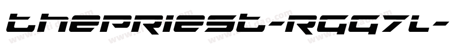 Thepriest-rgg7L字体转换