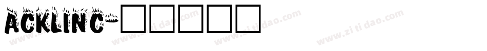ACKLINC字体转换