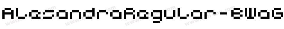 AlesandraRegular-BWaGd字体转换