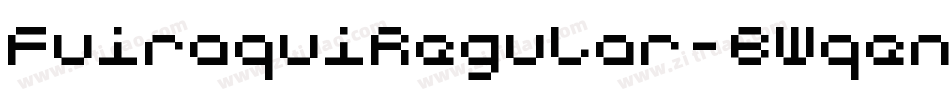 FuiraquiRegular-BWqen字体转换