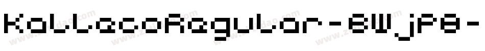 KallecoRegular-BWjP8字体转换