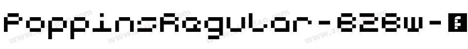PoppinsRegular-B2Bw字体转换