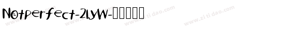 Notperfect-2lyW字体转换