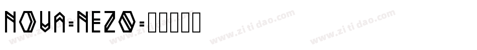Nova-nEZ0字体转换