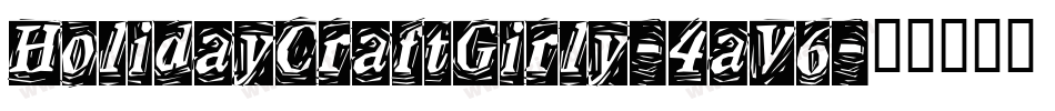 HolidayCraftGirly-4aV6字体转换