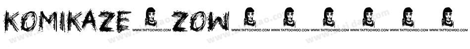 Komikaze-zOw字体转换
