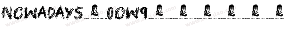 Nowadays-0oW9字体转换