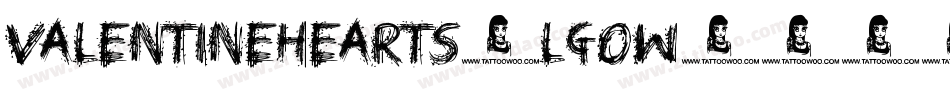 Valentinehearts-lgOw字体转换