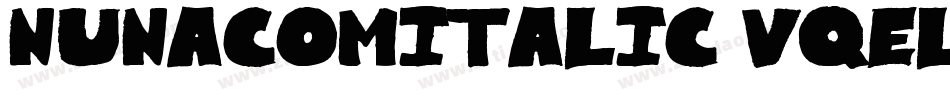 NunacomItalic-vqeL字体转换