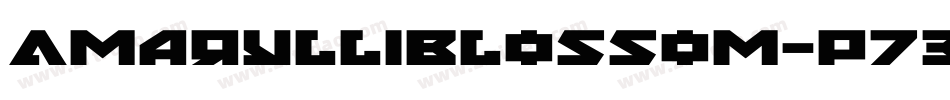 AmarylliBlossom-p73vD字体转换
