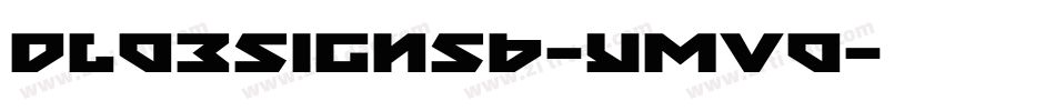 Dldesigns6-ymVd字体转换