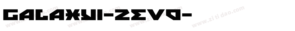 Galaxyi-2EVd字体转换