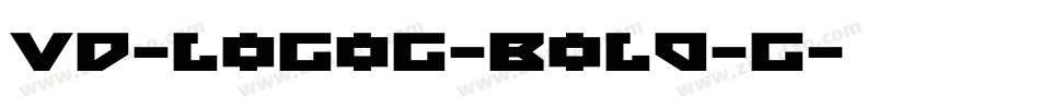 VD-LogoG-Bold-G字体转换