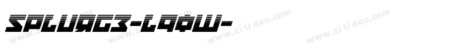 Splurge-l9ow字体转换