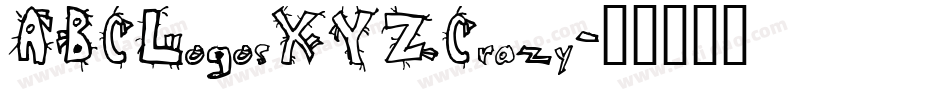ABCLogosXYZCrazy字体转换