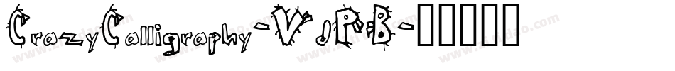 CrazyCalligraphy-VdPB字体转换