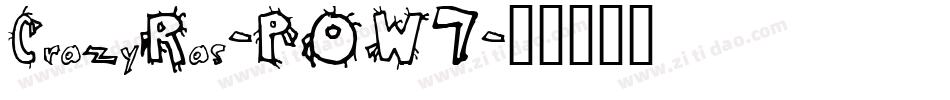 CrazyRas-POW7字体转换