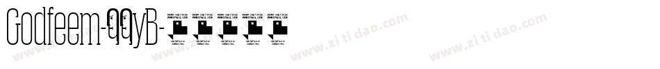 Godfeem-16yB字体转换