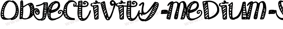 objectivity-medium-slanted-7字体转换