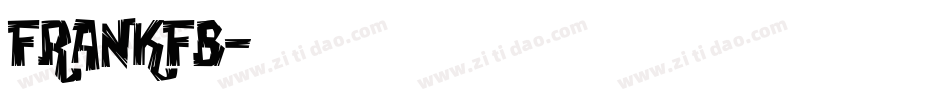 FRANKFB字体转换