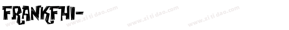 FRANKFHI字体转换