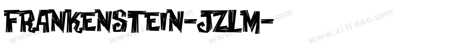 Frankenstein-JZlM字体转换