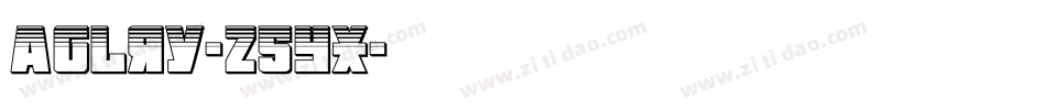 Aglry-Z5Yx字体转换