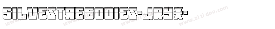 Silvestrebodies-JRYx字体转换