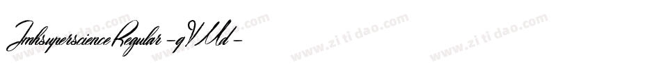 JmhsuperscienceRegular-qVMd字体转换