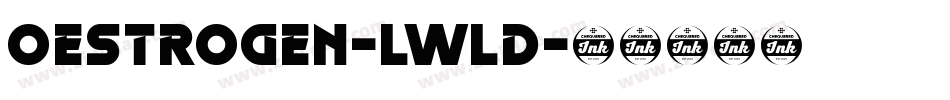 Oestrogen-lwLD字体转换