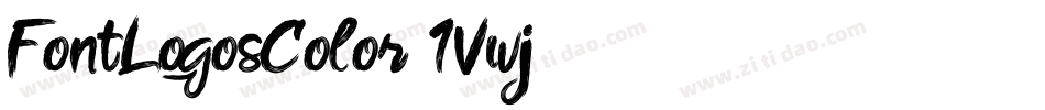FontLogosColor-1Vwj字体转换