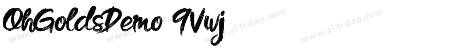 OhGoldsDemo-9Vwj字体转换