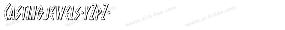 Castingjewels-yZpZ字体转换