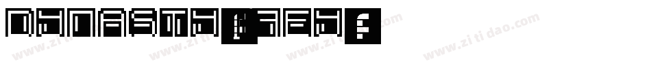 Dynasty-M7EY字体转换