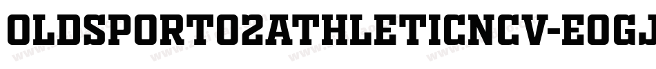 OldSport02AthleticNcv-E0gj字体转换