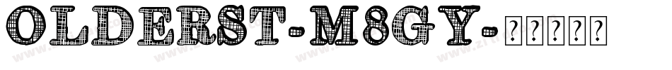 OlderSt-M8gY字体转换