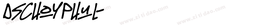 Dschoyphul字体转换