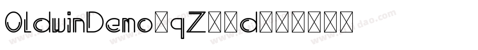 OldwinDemo-qZ24d字体转换