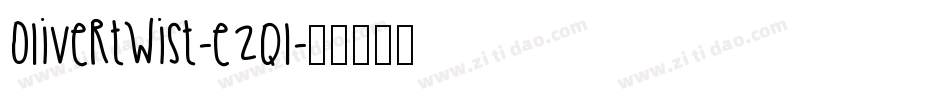 Olivertwist-E2ql字体转换